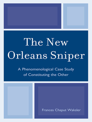 cover image of The New Orleans Sniper